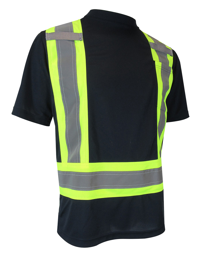 10-662R T-Shirt with Reflectives Stripes
