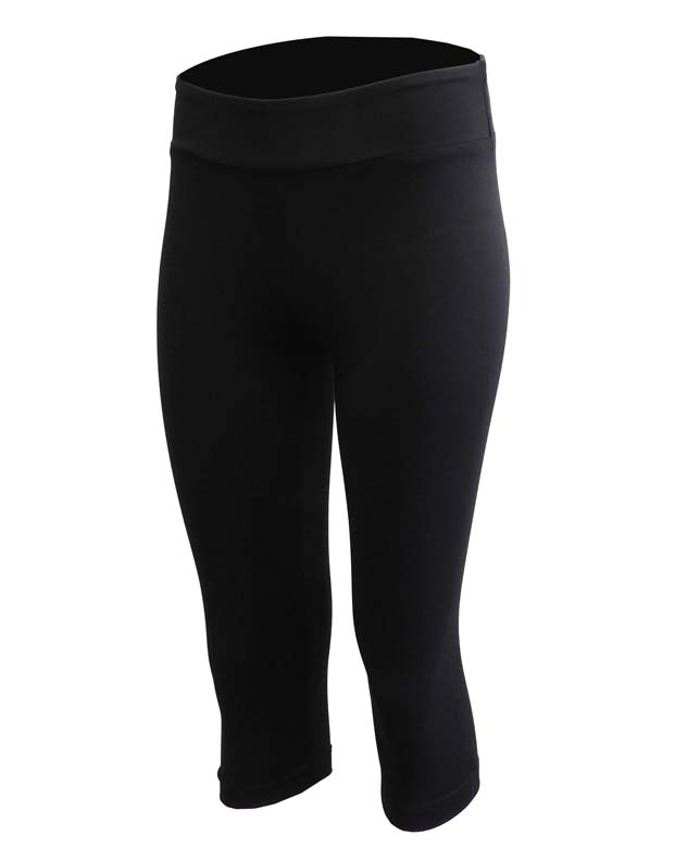 N8023W Legging 3/4 avec bande femme