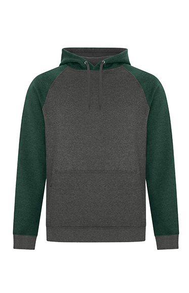 F2044   Men'S Two Tone Hooded Sweatshirt