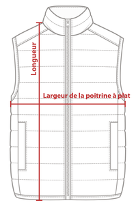 Charte de grandeur J616M - VIERGE